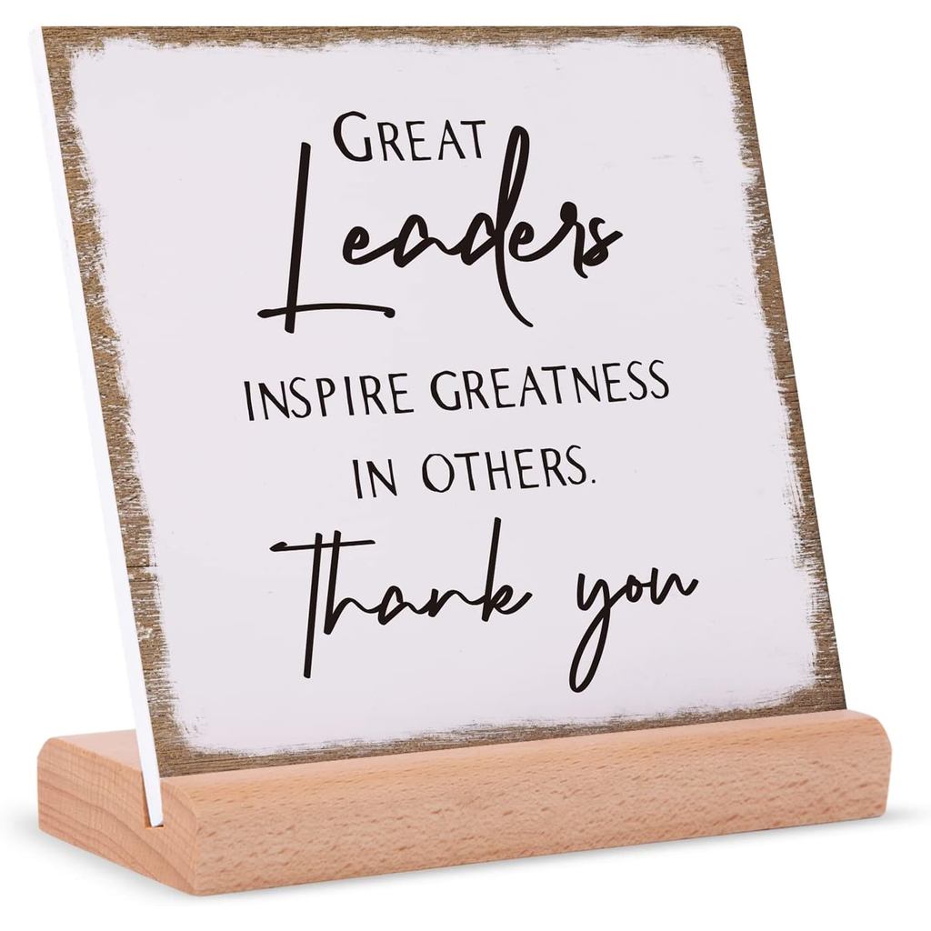 Presentes de Chefe Afterprints para Homens e Mulheres, Placa de Acrílico de Agradecimento, Presentes de Apreciação para