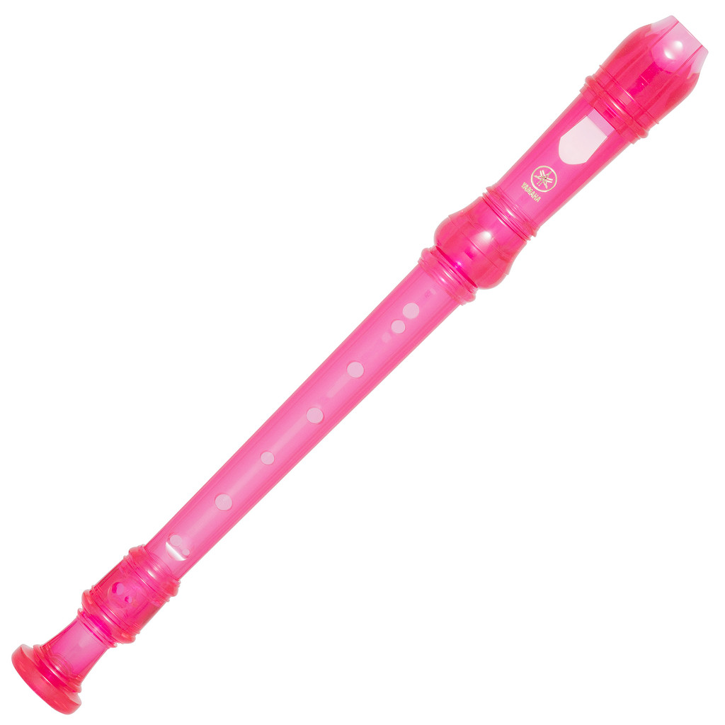 Flauta Doce Soprano Barroca Em C YRS-20B Rosa Yamaha