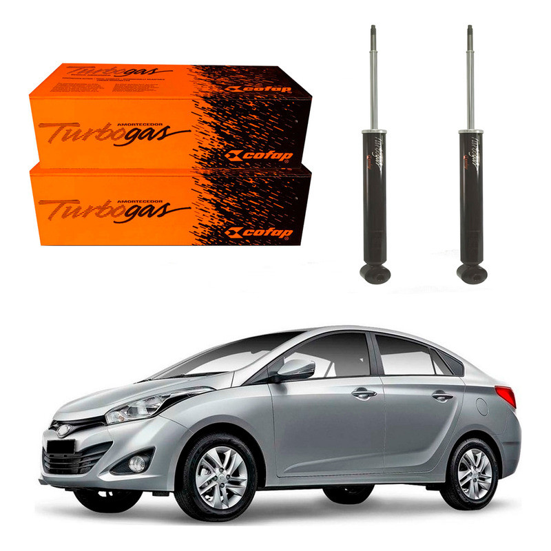 Par Amortecedor Traseiro Hb20s 1.0 1.6 2013 A 2015 em Oferta na Shopee