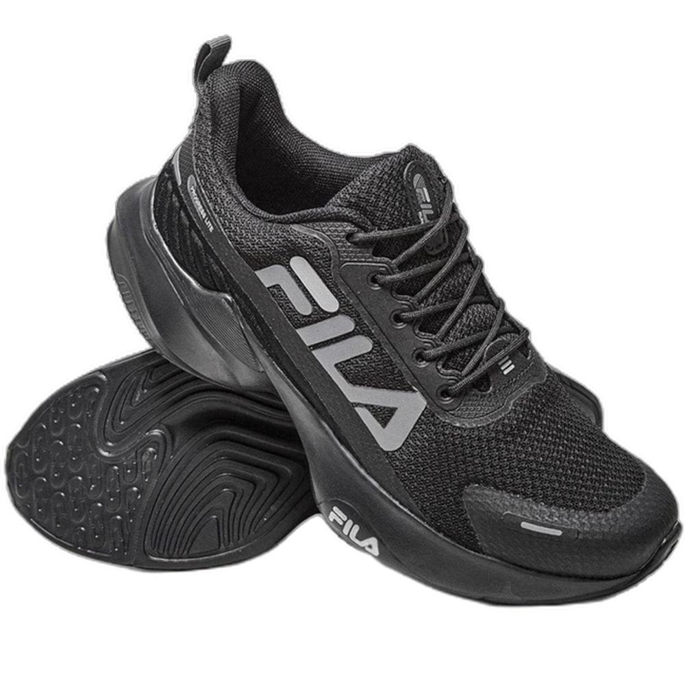 Tênis Fila Progress Lite Masculino - Preto e Cinza