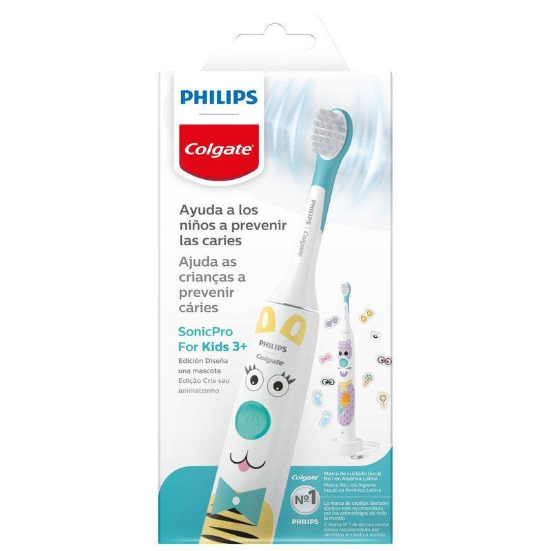 Escova Dental Infantil Elétrica Philips Colgate Sonicpro Kids Series 10 1 Unidade em Oferta na Shopee