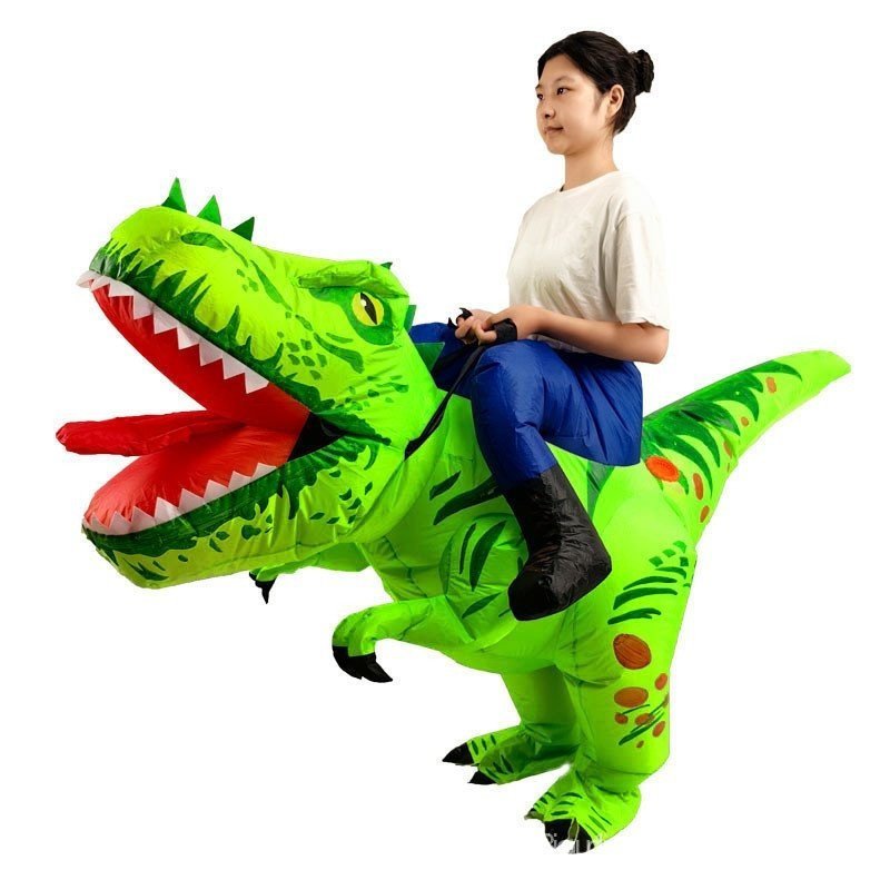2026 Halloween adulto brinquedo infantil boneca de dinossauro caminhando inflável, carnaval KEXD JC7X
