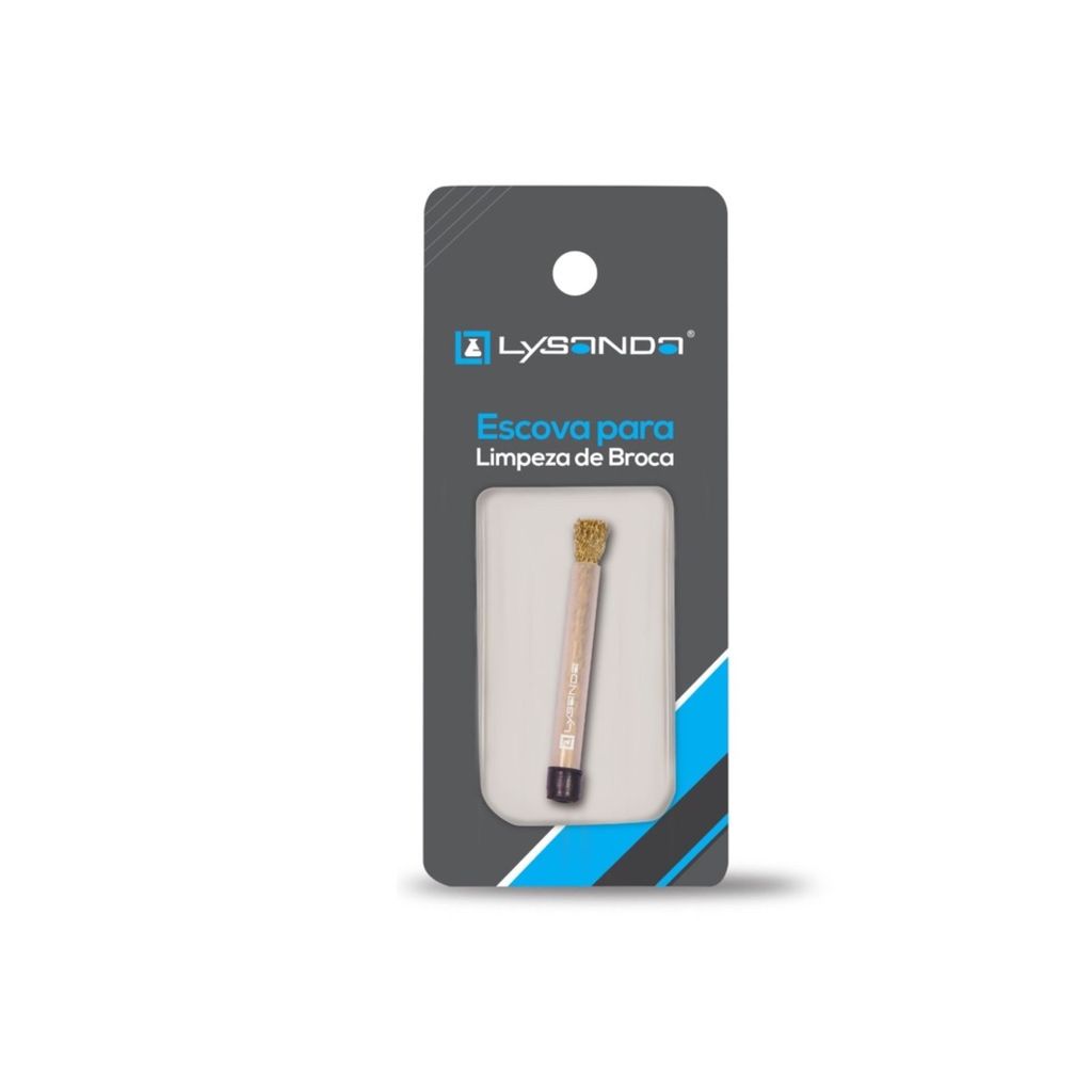 Escova De Aço Para Limpeza De Brocas Lysanda em Oferta na Shopee