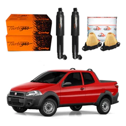 Kit Amortecedor Traseiro. Strada 1.4 2010 A 2020
