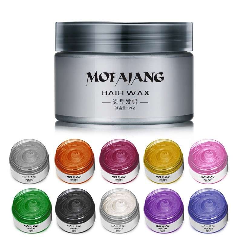 Cera De Cabelo Cinza Mofajang Mais Vendida , Estilo Asiático , Cuidados Com Os Cabelos , Transfronteiriço