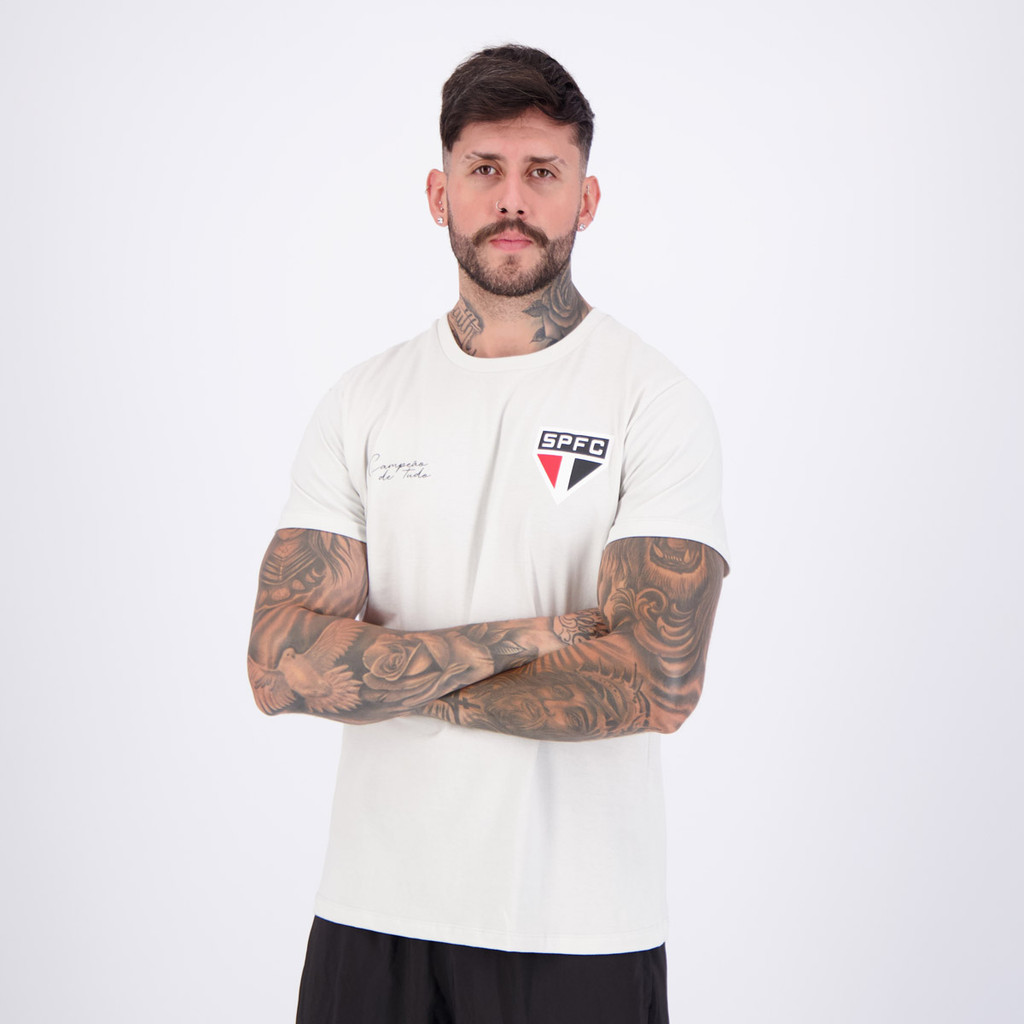 Camisa São Paulo Arremessar Off White