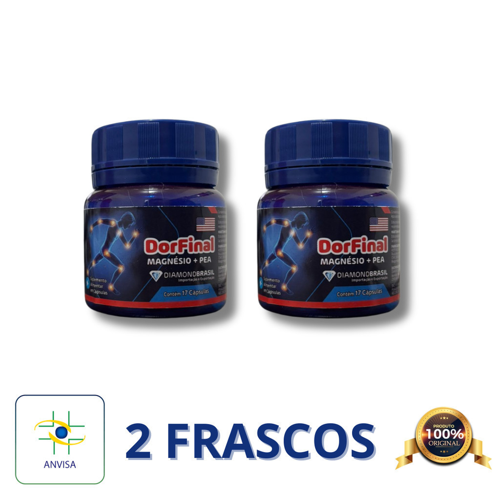 Dor final lançamento expert kit 2 potes
