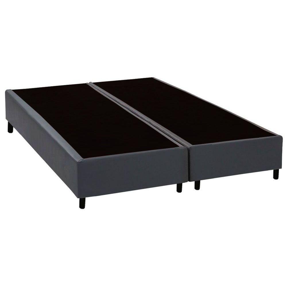 Cama Box Base King Universal Courano Gray (193x203x20) - Costa Rica em Oferta na Shopee