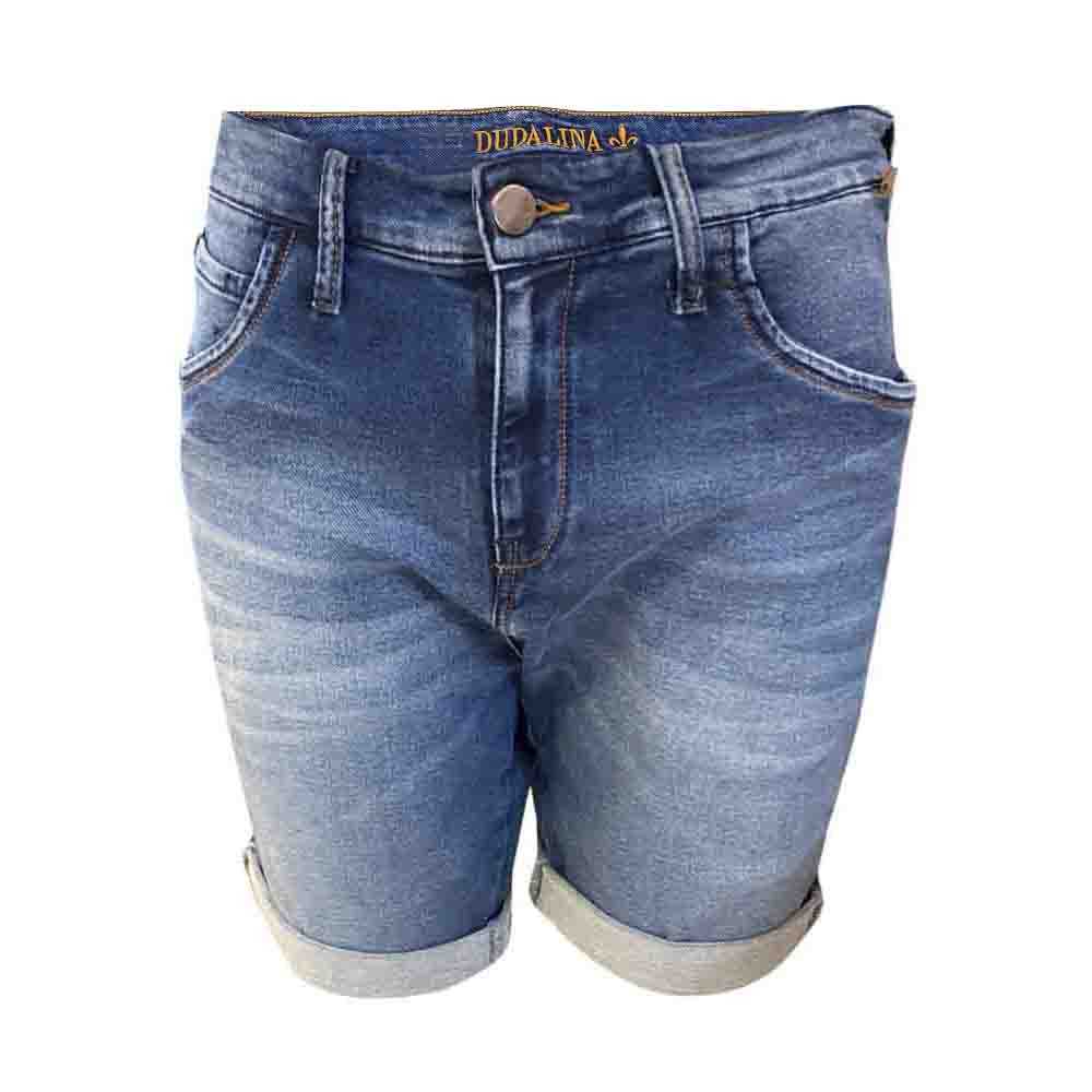 Bermuda Dudalina Masculina Jeans Molet