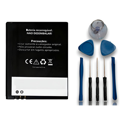 Bateria Para Positivo One S420 Bt-s420 C/ Nf Com Brinde