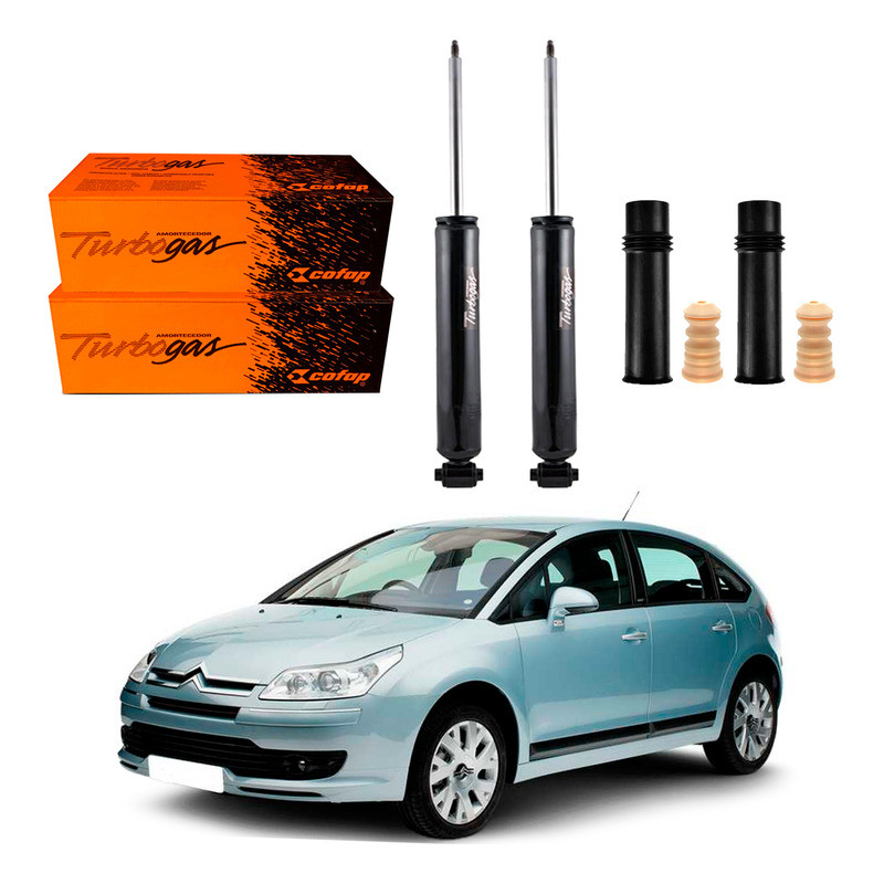 Kit Amortecedor Traseiro C4 1.6 2.0 2006 A 2014 em Oferta na Shopee