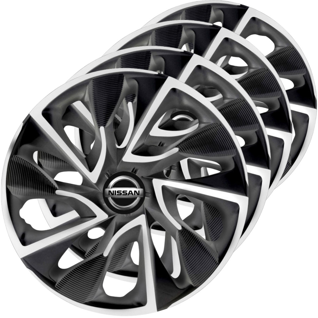 Jogo De 4 Calotas Aro 14 DS4 Nissan March Kicks Versa