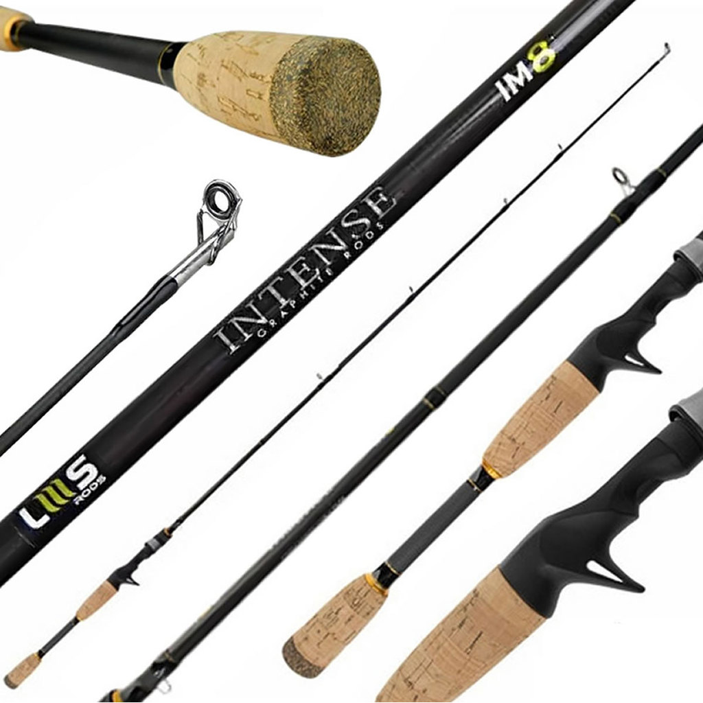 Vara Pesca Lumis Intense Cast Carbon IM8 1,75m 20lb 2 Partes