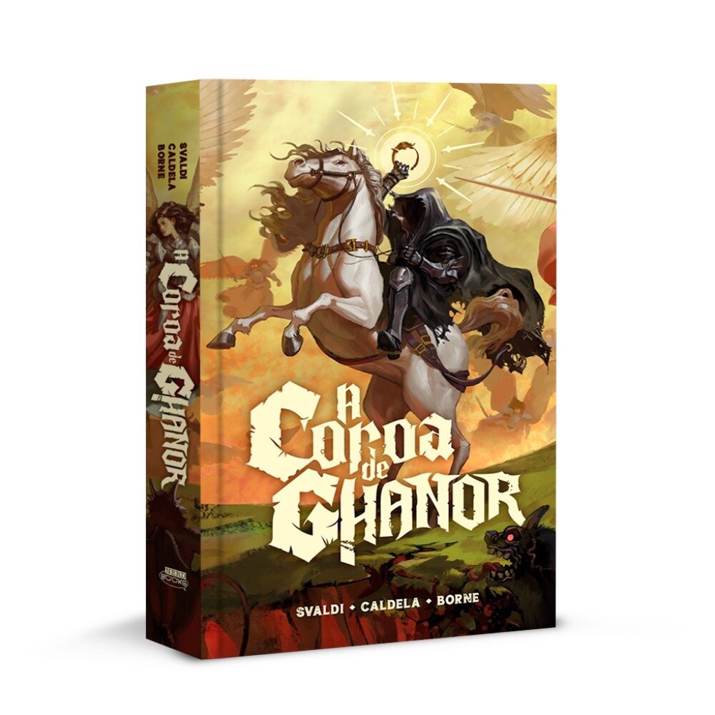 A COROA DE GHANOR (CAPA DURA) em Oferta na Shopee