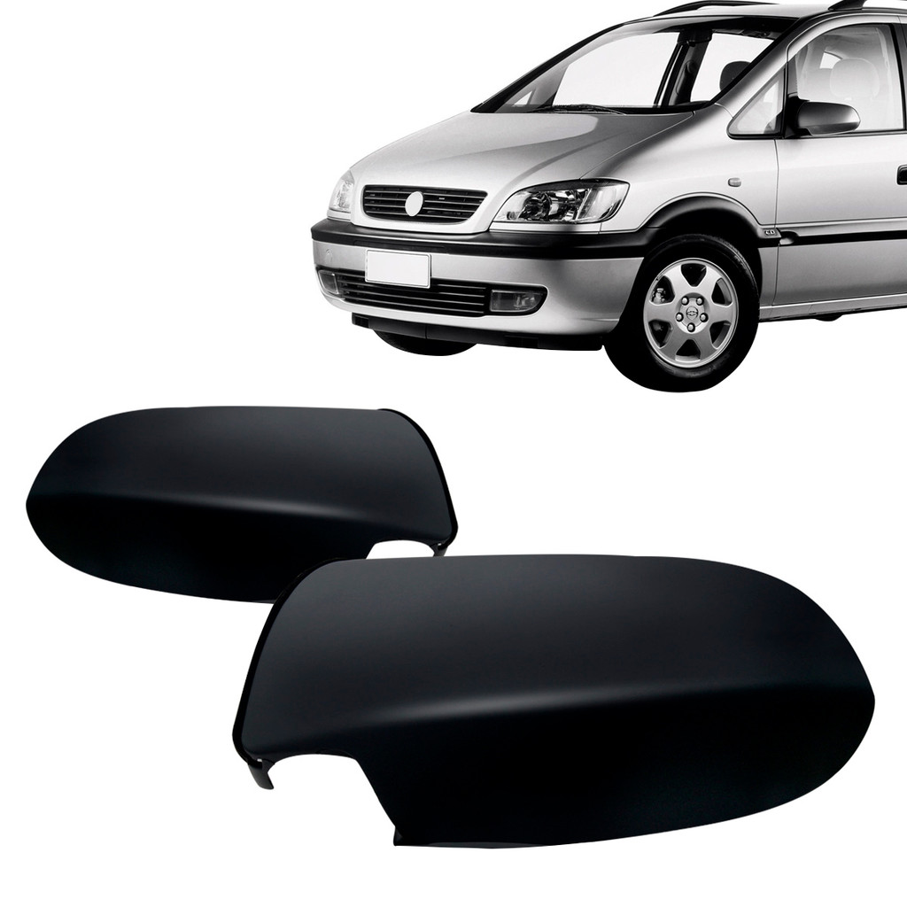 Capa Retrovisor Zafira 00 01 02 03 04 05 2006 2007 2008 2009 2010 2011 2012 Preto Liso