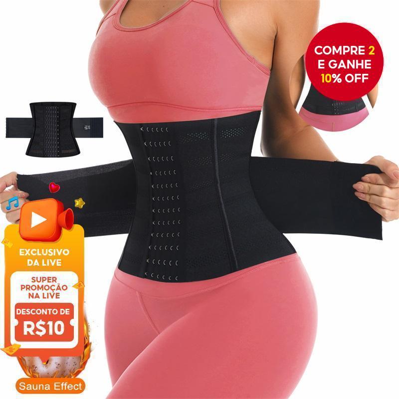Espartilho Modelador De Cintura Desossado Em Aço – Ampulheta Extrema Para Mulheres 7 Cinchers De Emagrecimento Desossado