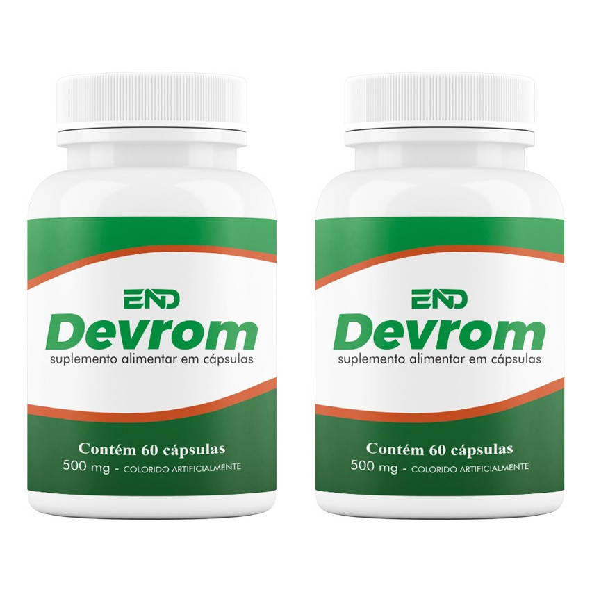 2x Devrom 60cáps - Original 100% Natural OFERTA 11.11