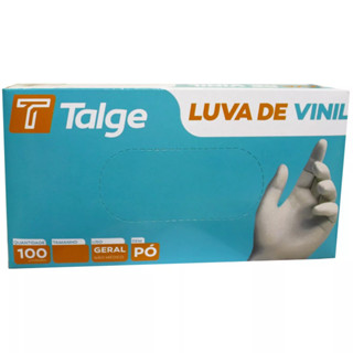 Kit 2 Luva De Vinil Sem Pó 100un Descartável - Talge em Oferta na Shopee