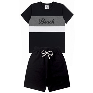 Conjunto Infantil Menino Beach Verão - Mafi Kids em Oferta na Shopee