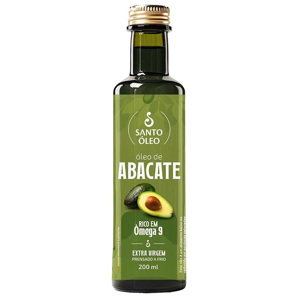 Óleo de Abacate - 200ml - Santo Óleo em Oferta na Shopee