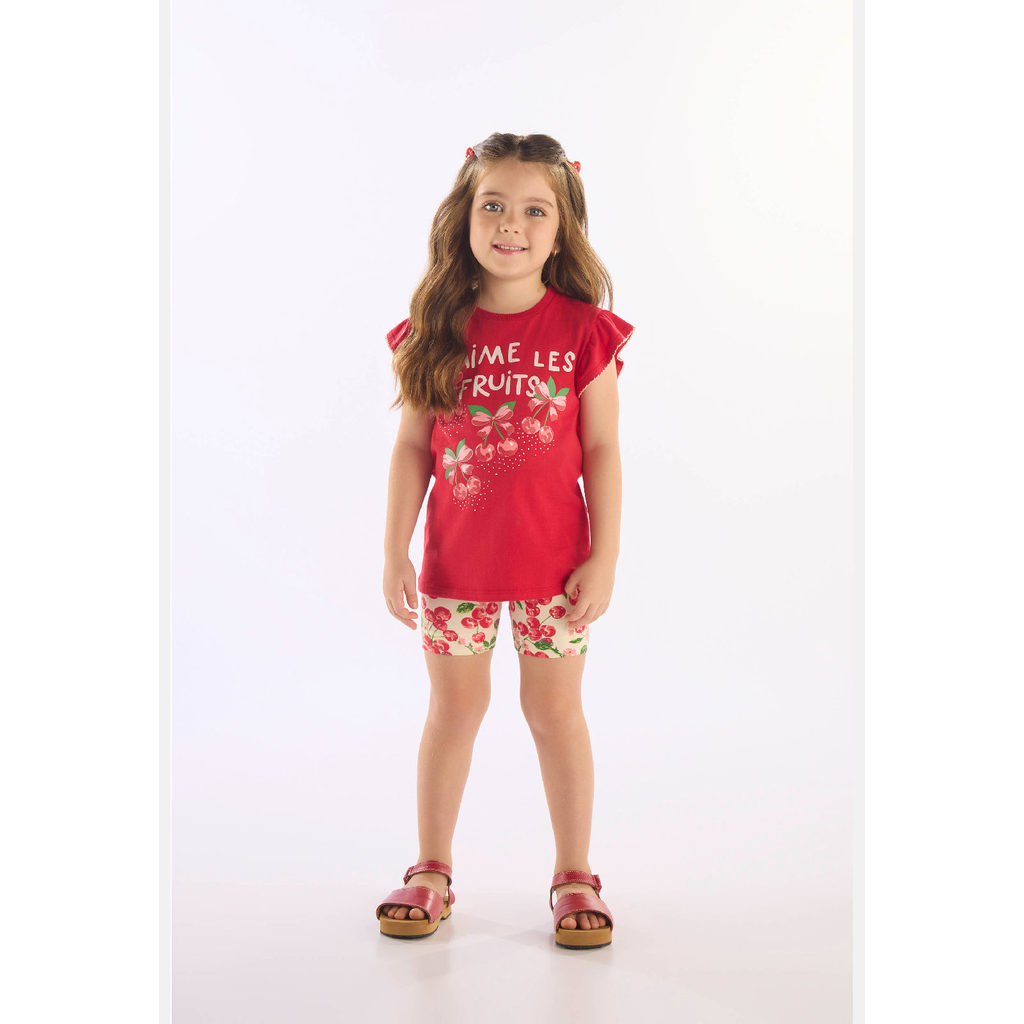 Conjunto Blusa Ciclista Up Baby em Oferta na Shopee