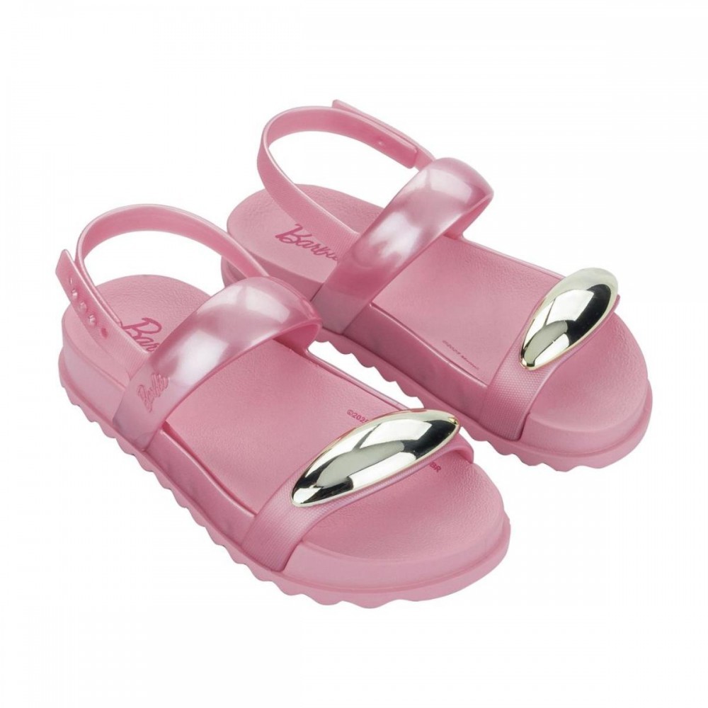 Sandalia Grendene Kids 23393 Barbie Lumine