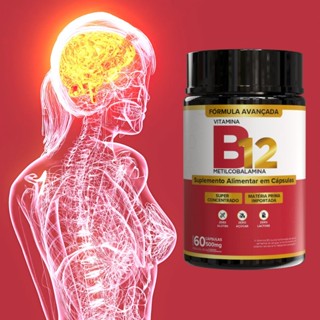 Vitamina B12 em Cápsulas | Energia, Foco e Disposição | Suplemento Alimentar - Original em Oferta na Shopee
