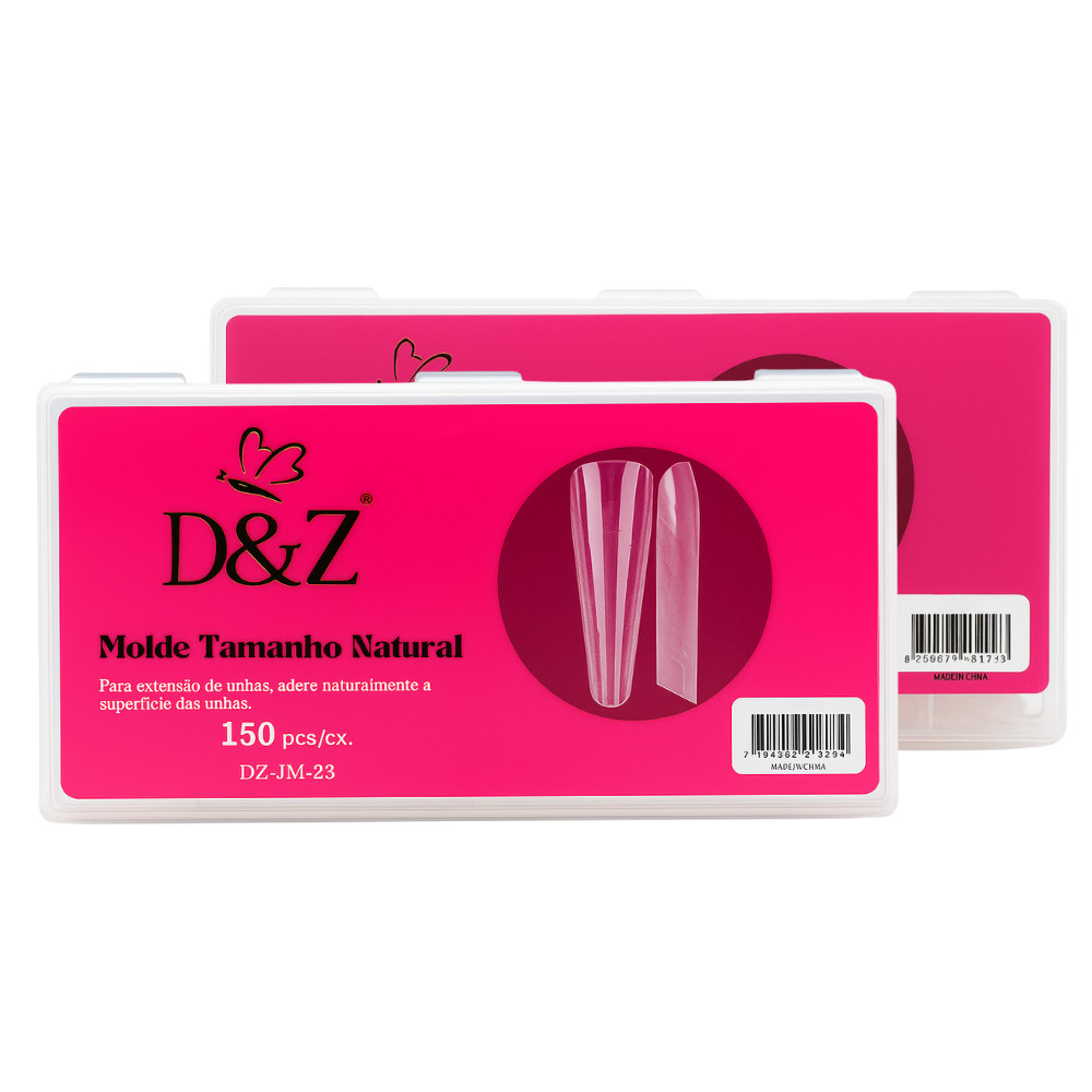 D&Z - Molde F1 Tamanho Natural 150 pcs em Oferta na Shopee