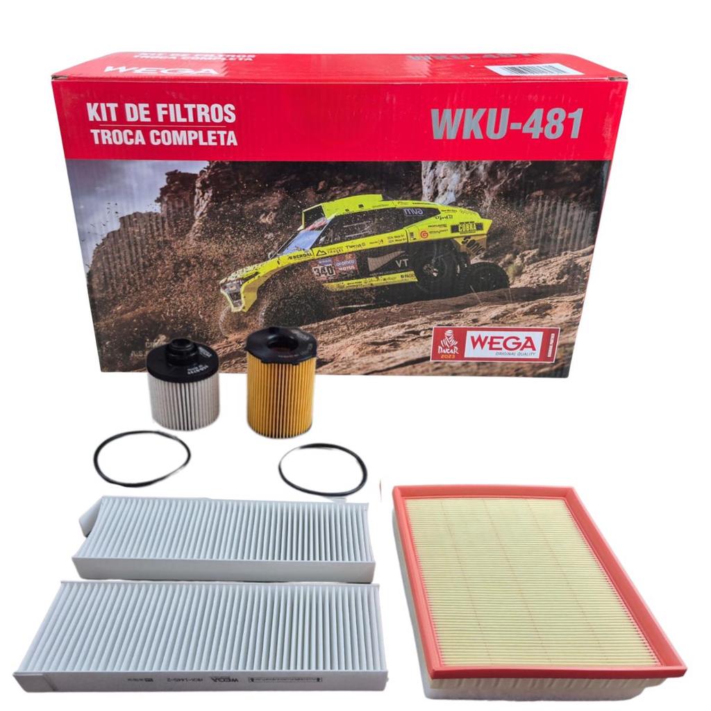 KIT TROCA FILTROS PARA JUMPY EXPERT 1.6 2017/2022