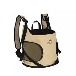 Mochila Canguru Transporte Pet Bege - Unico