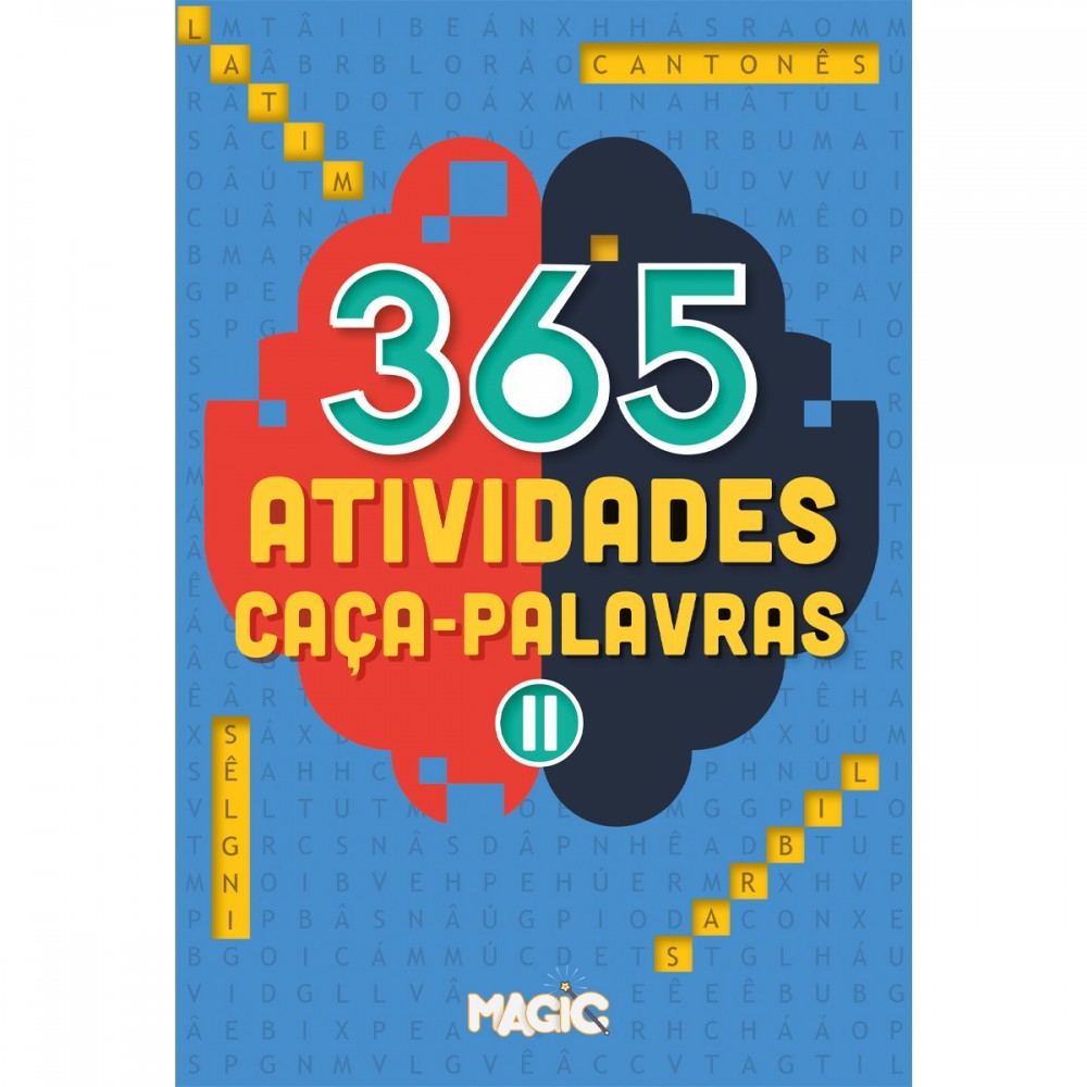 Livro 365 Atividades Caça-Palavras