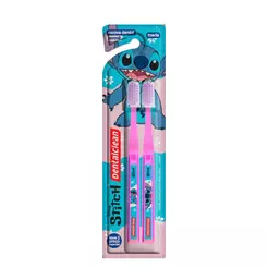 Escova Dental Juvenil Dentalclean Stitch 2 Unidades