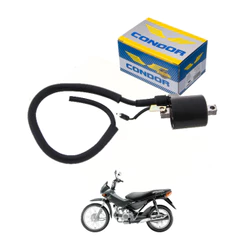 Bobina Ignição 12v Honda Pop 100 2007/2015 Condor Original Moto
