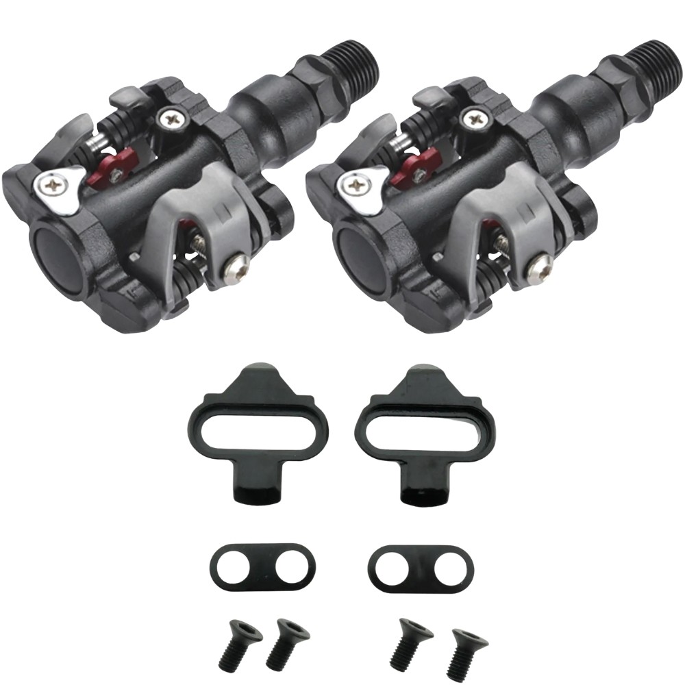 Par Pedal Mtb Clip Wellgo M919 9/16 Rolamento com Tacos
