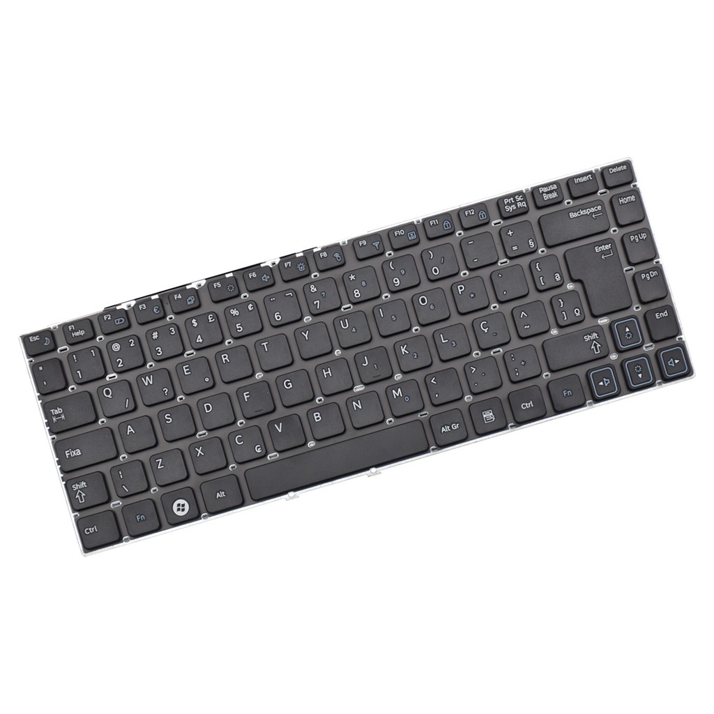 Teclado para Notebook Samsung NP-RV415-CD1BR | Preto ABNT2 - detalhe