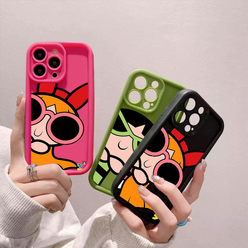 Capa Para Samsung A17 A07 A56 A36 A55 A54 A16 A15 A14 A05S A51 A52 A34 A35 A32 A13 As Meninas Superpoderosas Silicone À 