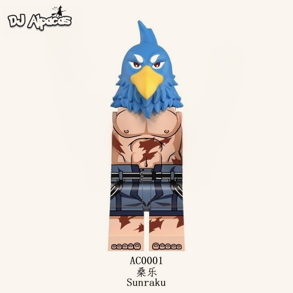 Blocos De Construção Figuras Brinquedo Colecionável AC0001