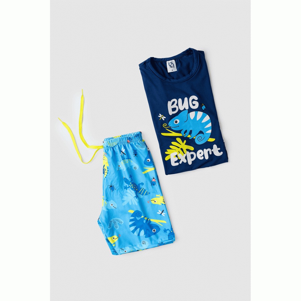 Pijama Infantil Masculino Camaleão em Oferta na Shopee