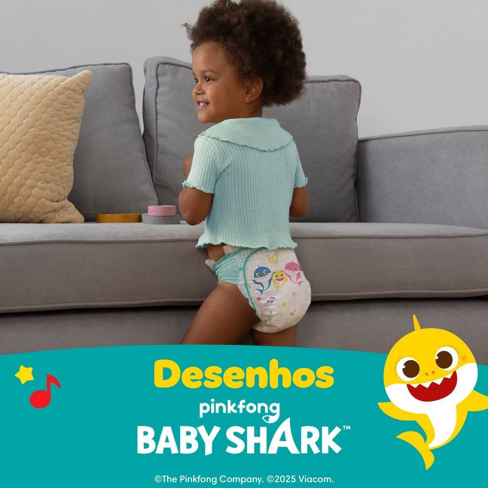 Detalhes do Fralda Pampers Supersequinha G Com 60 Unidades