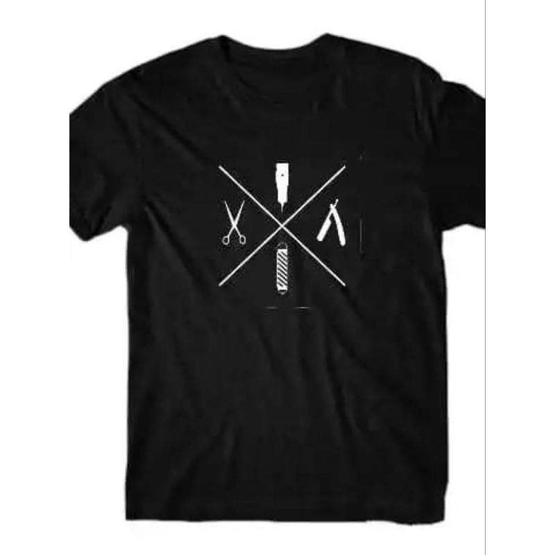 Camiseta Camisa Camiseta Masculina - Cabeleleiro/ Barbeiro, Camiseta Estampada Unissex, Boa Qualidade 100% Algodão Algod
