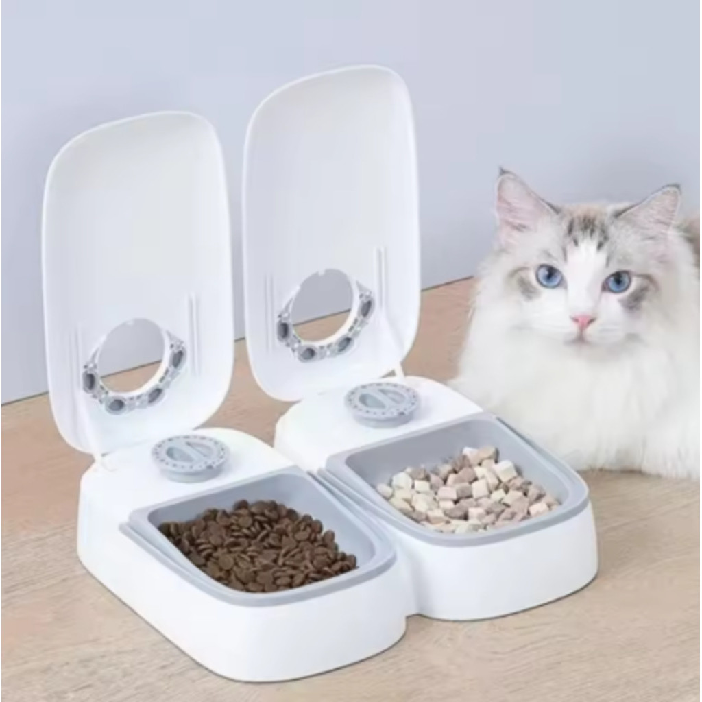 Alimentador Automático de Pets – Comedouro 48h com Temporizador e Sistema de Abertura Automática