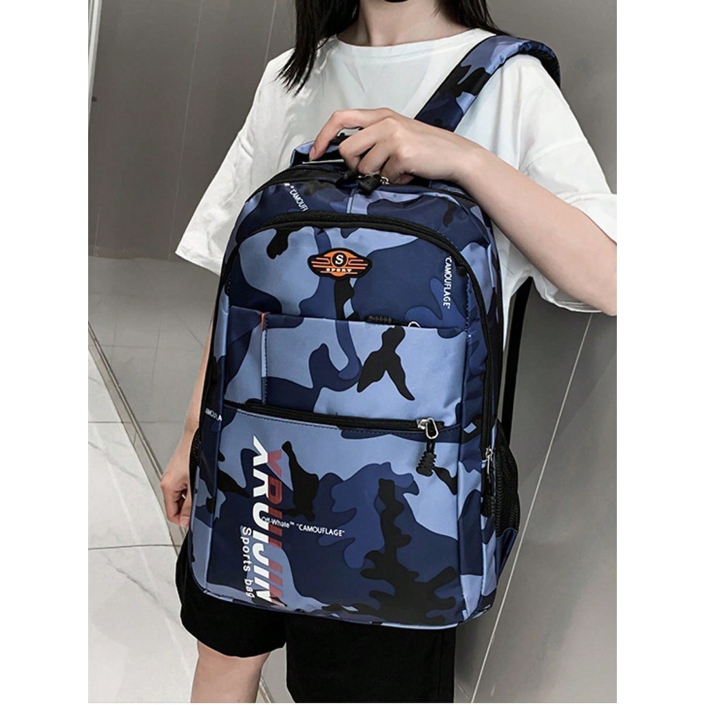 Mochila Escolar Reforçada Nylon Impermeável Viagem Esportiva em Oferta na Shopee