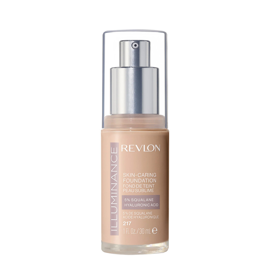 Revlon Illuminance Skin Caring Light Beige 217 - Base Líquida 30ml em Oferta na Shopee
