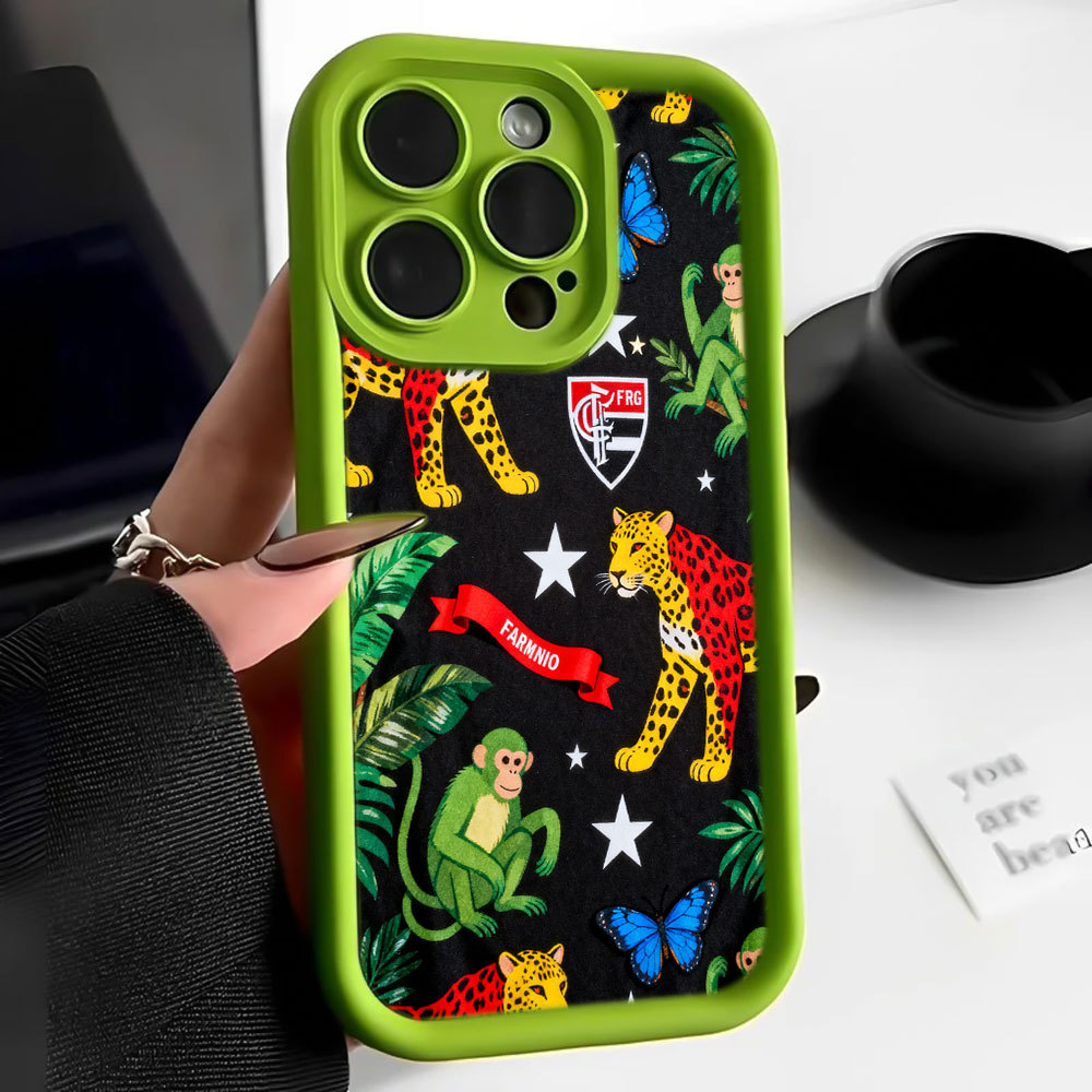 Flamenco Marca Na Moda Capinha Capa Para Samsung Galaxy A06 A07 A05S A12 A13 A14 A15 A16 A17 A23 A32 A34 A36 4G Fosco