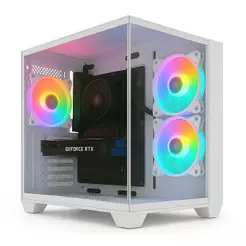 PC Gamer Skill Apex , AMD Ryzen 5 5500, Geforce RTX 3050, 16GB DDR4, SSD 512GB M.2, Branco SAP229