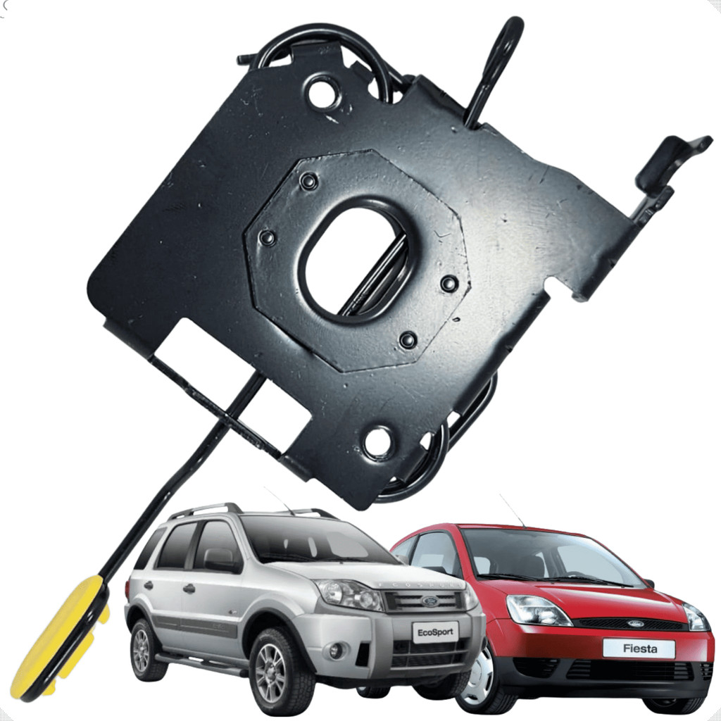 Fechadura Trava Trinco Inferior Do Capô Ford Ecosport E Fiesta 2002 A 2007