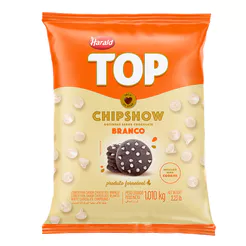 Chipshow Chocolate Branco Forneável 1,01kg Top HARALD