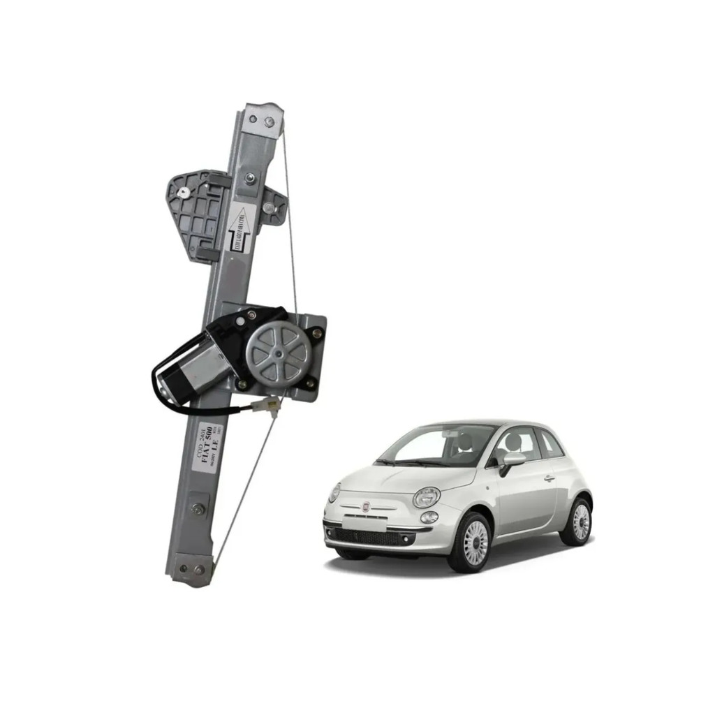 MAQUINA DE VIDRO ELETRICA FIAT 500 LE COM MOTOR MABUCHI