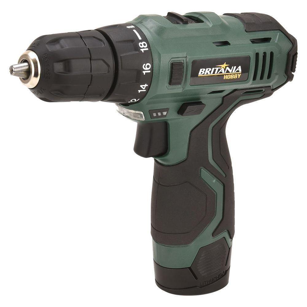 Parafusadeira e Furadeira Britânia Hobby BPF03M Com Estojo Bivolt · foto 2