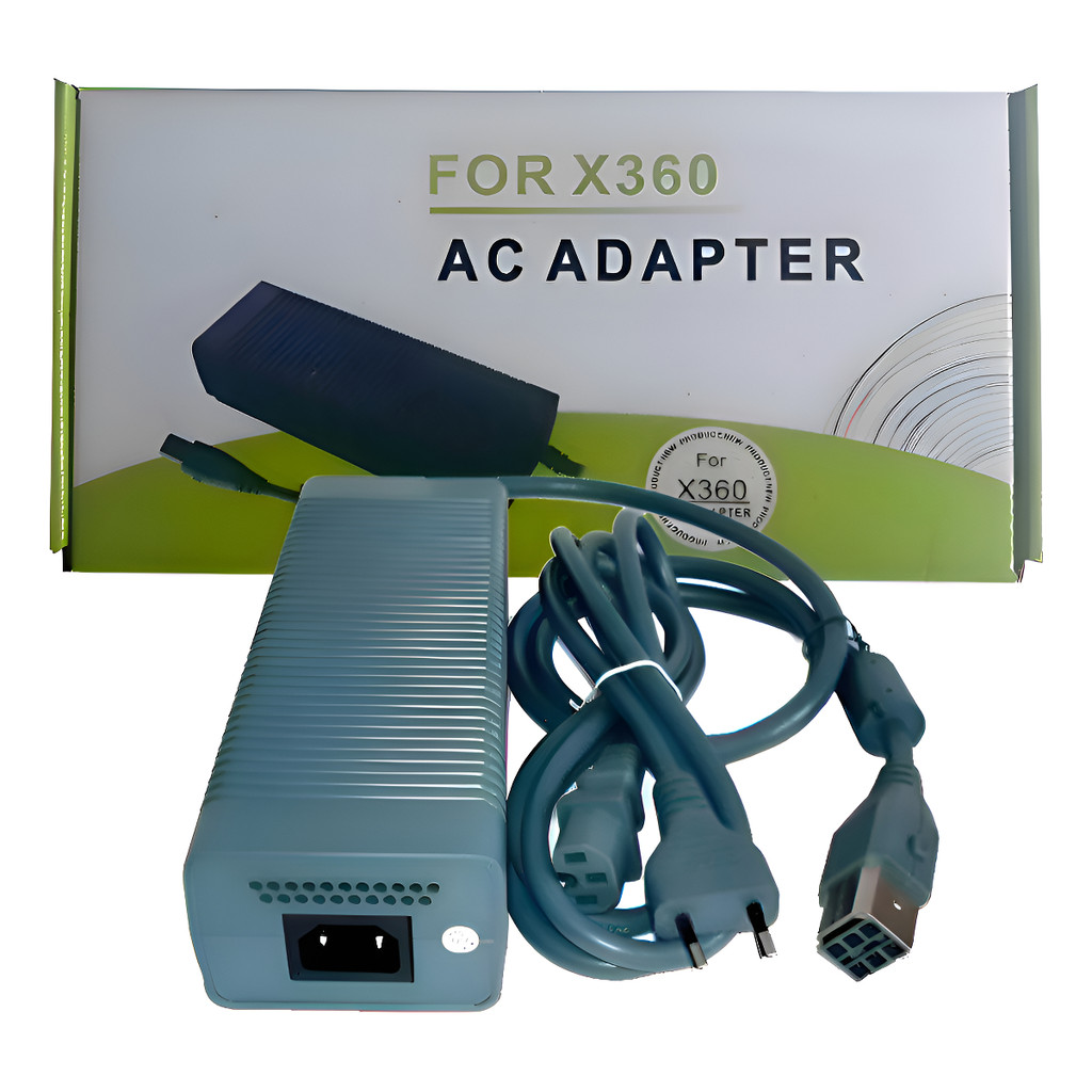 Fonte De Energia 220v Compatível Xbox 360 Fat Arcade